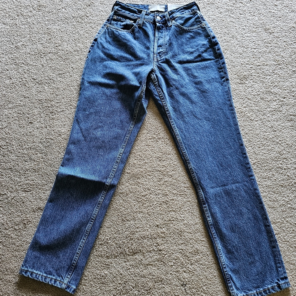 Everlane Curvy 90's Cheeky Straight Jean 26 Regular NWT
